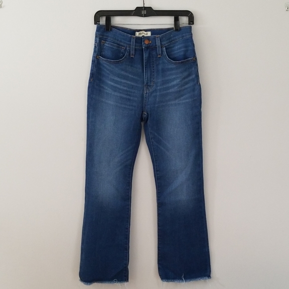 NWT Madewell | cali demi bootcut Jean - Picture 2 of 6